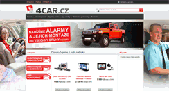 Desktop Screenshot of 4car.cz