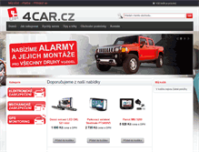 Tablet Screenshot of 4car.cz
